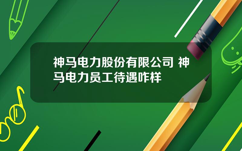 神马电力股份有限公司 神马电力员工待遇咋样